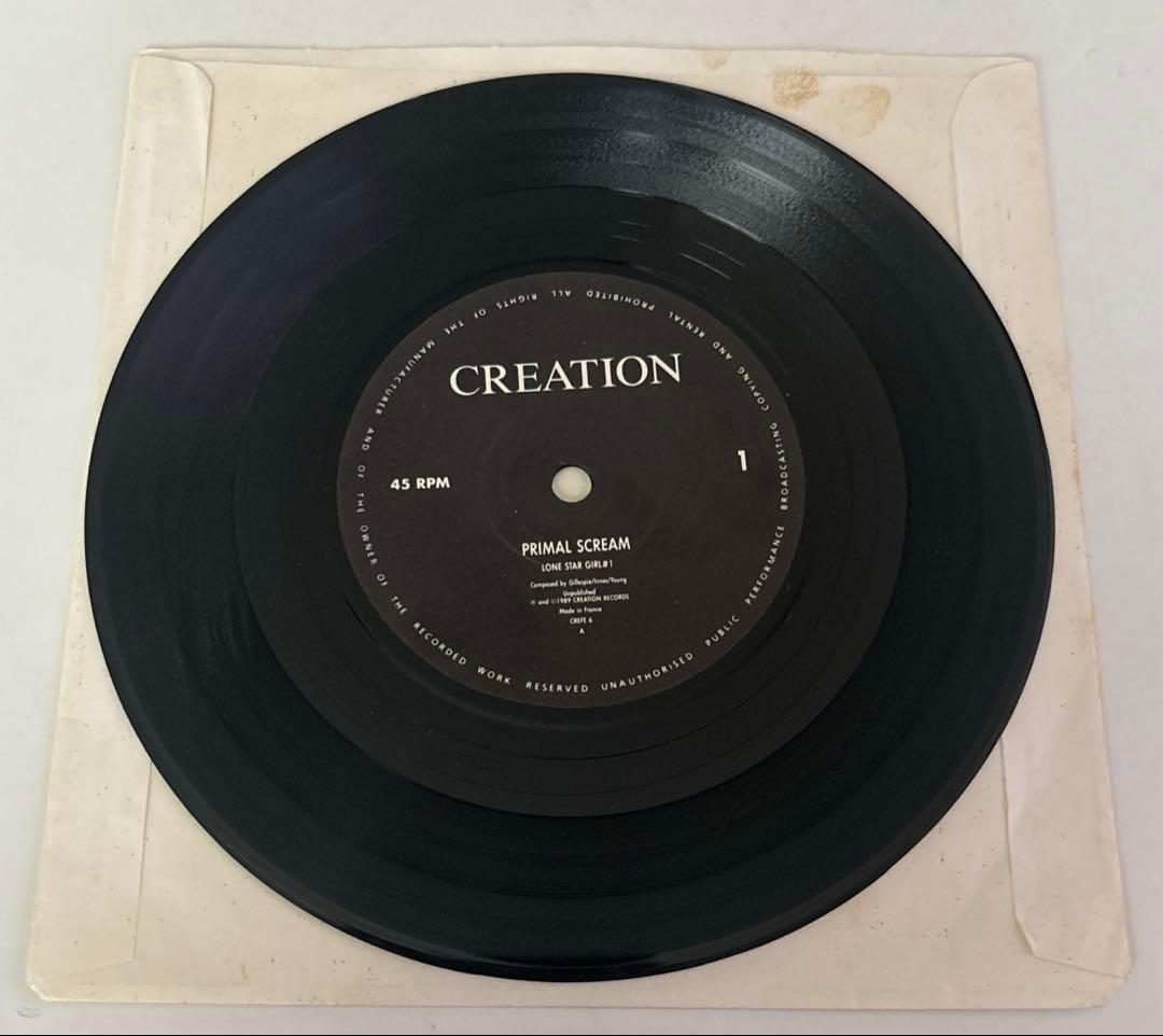 PRIMAL SCREAM 2nd 限定フリー7” シングル付