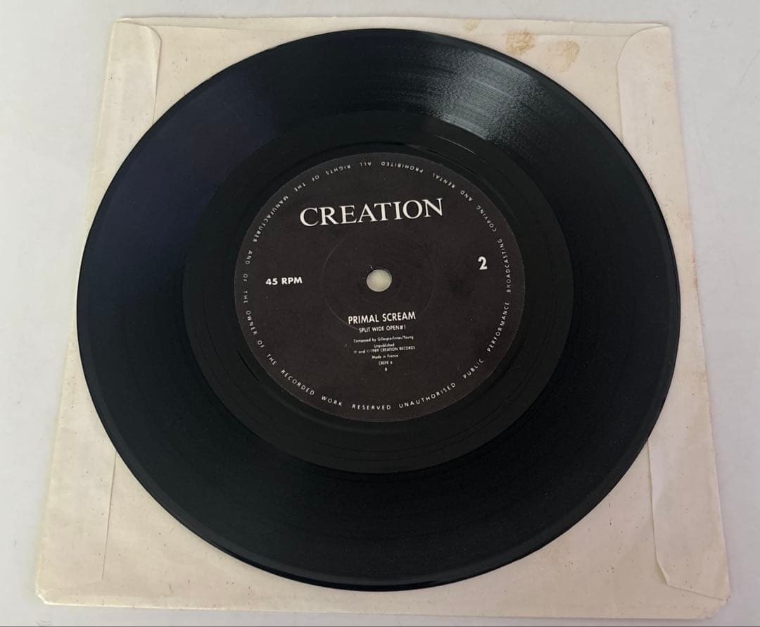 PRIMAL SCREAM 2nd 限定フリー7” シングル付