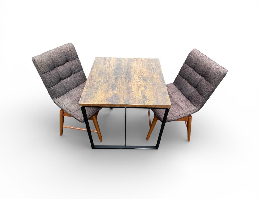 大阪京都限定 美品 ニトリ ダイニングセット DTステイン70 チェア2脚セット