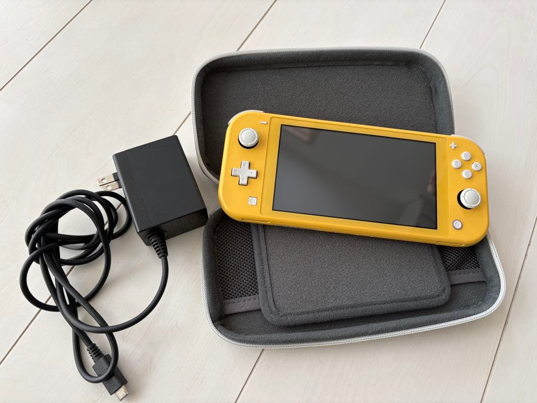 Nintendo Switch Lite 本体 充電器 ソフトケース付