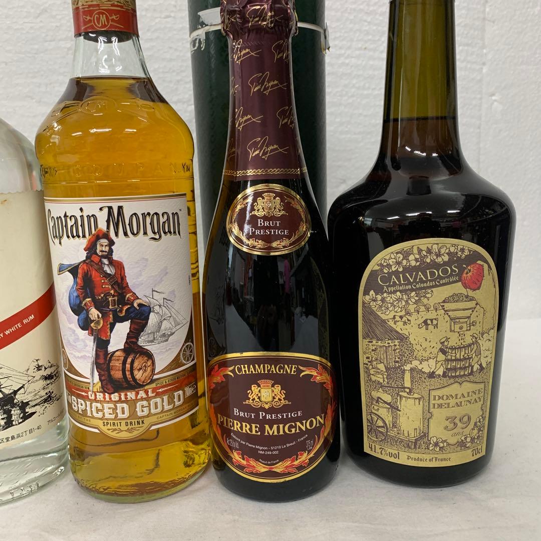 【新春大特価】スピリッツ　リキュール　シャンパン　カルヴァドス 7本セット