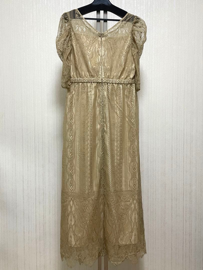 ゆう 新品　リルアー　ドリードール　総レース　スカラップドレス