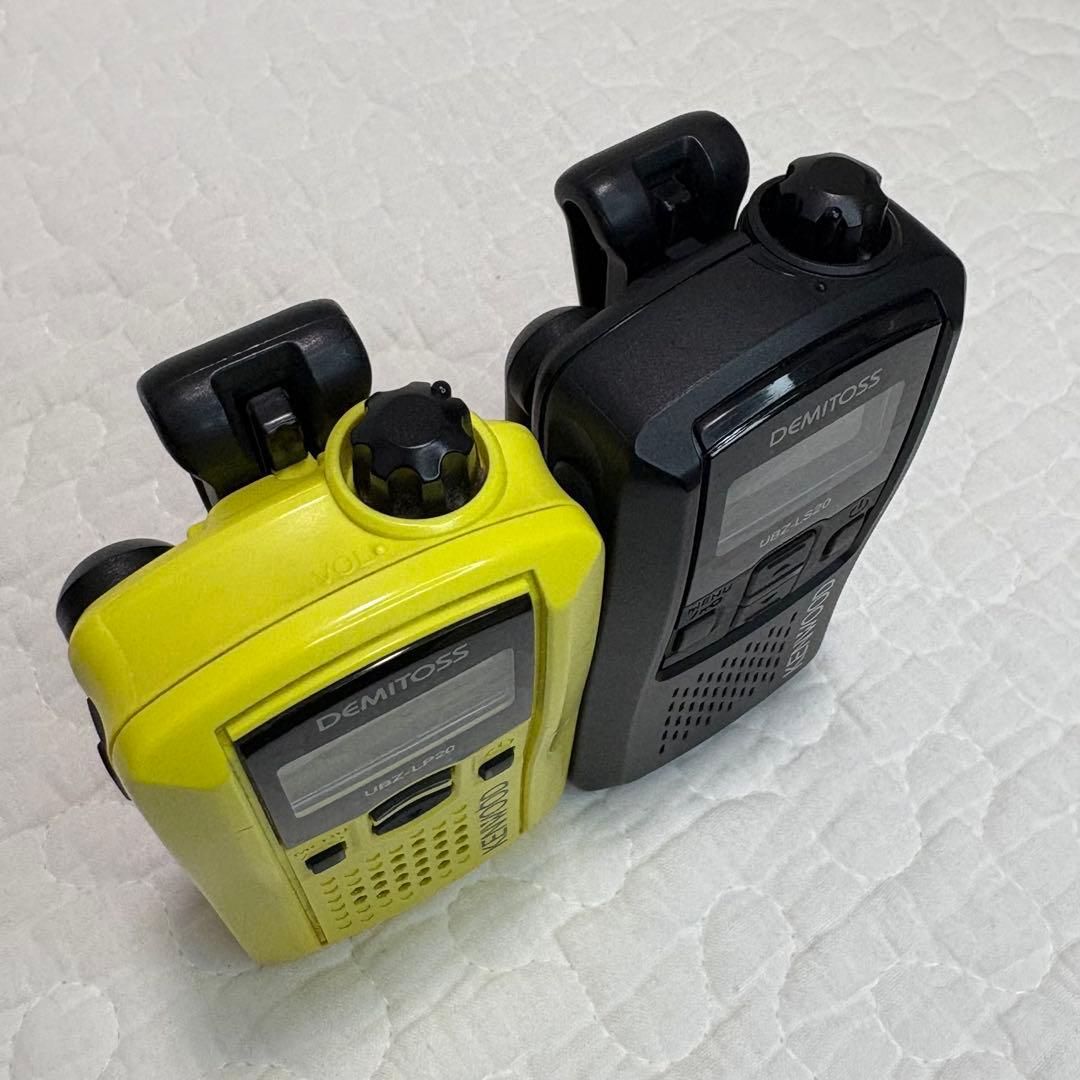 動作確認済✨KENWOOD UBZ-LS20 UBZ-LP20 トランシーバー