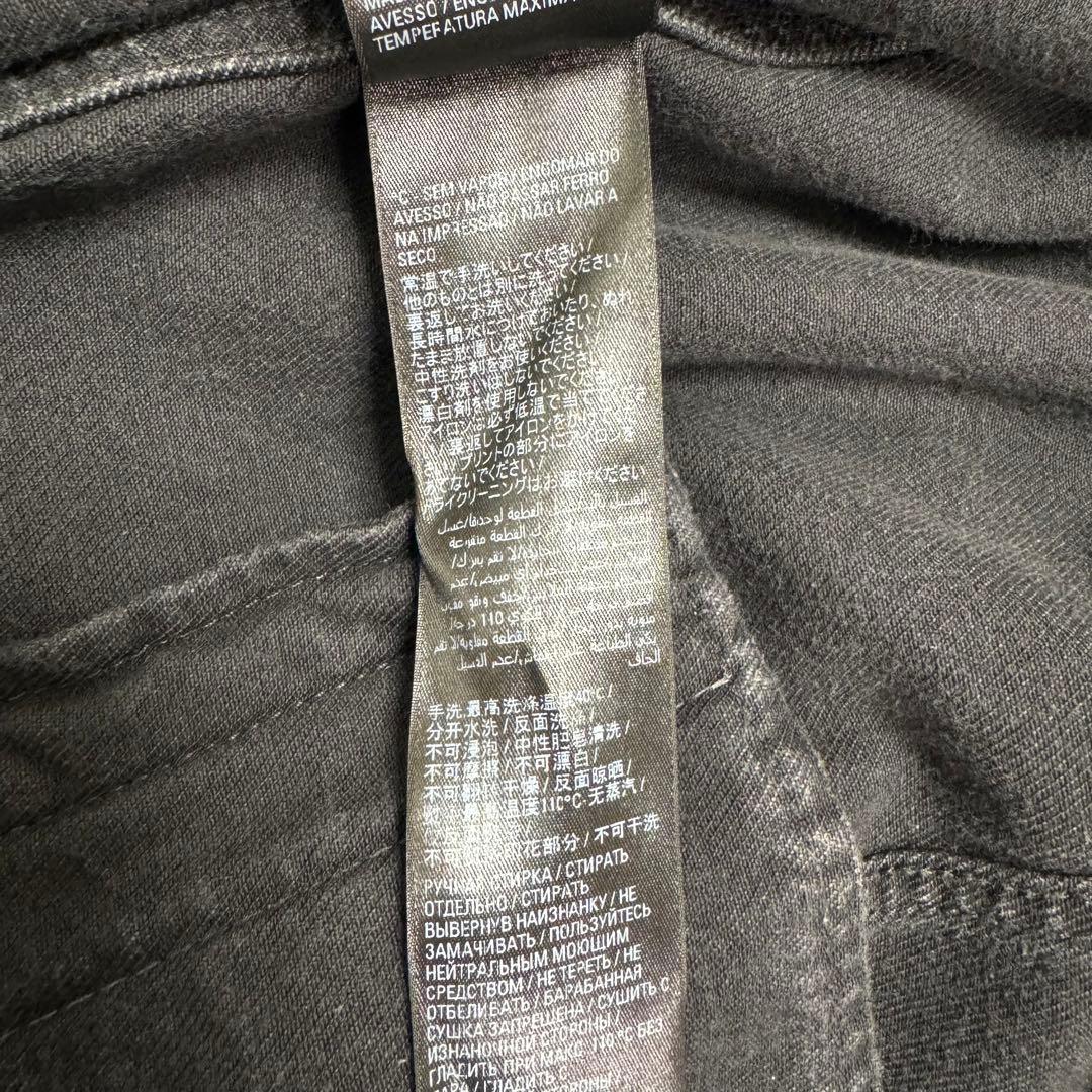 BALENCIAGA サイズ1 22ssメタルロゴウォッシュド デニムジャケット