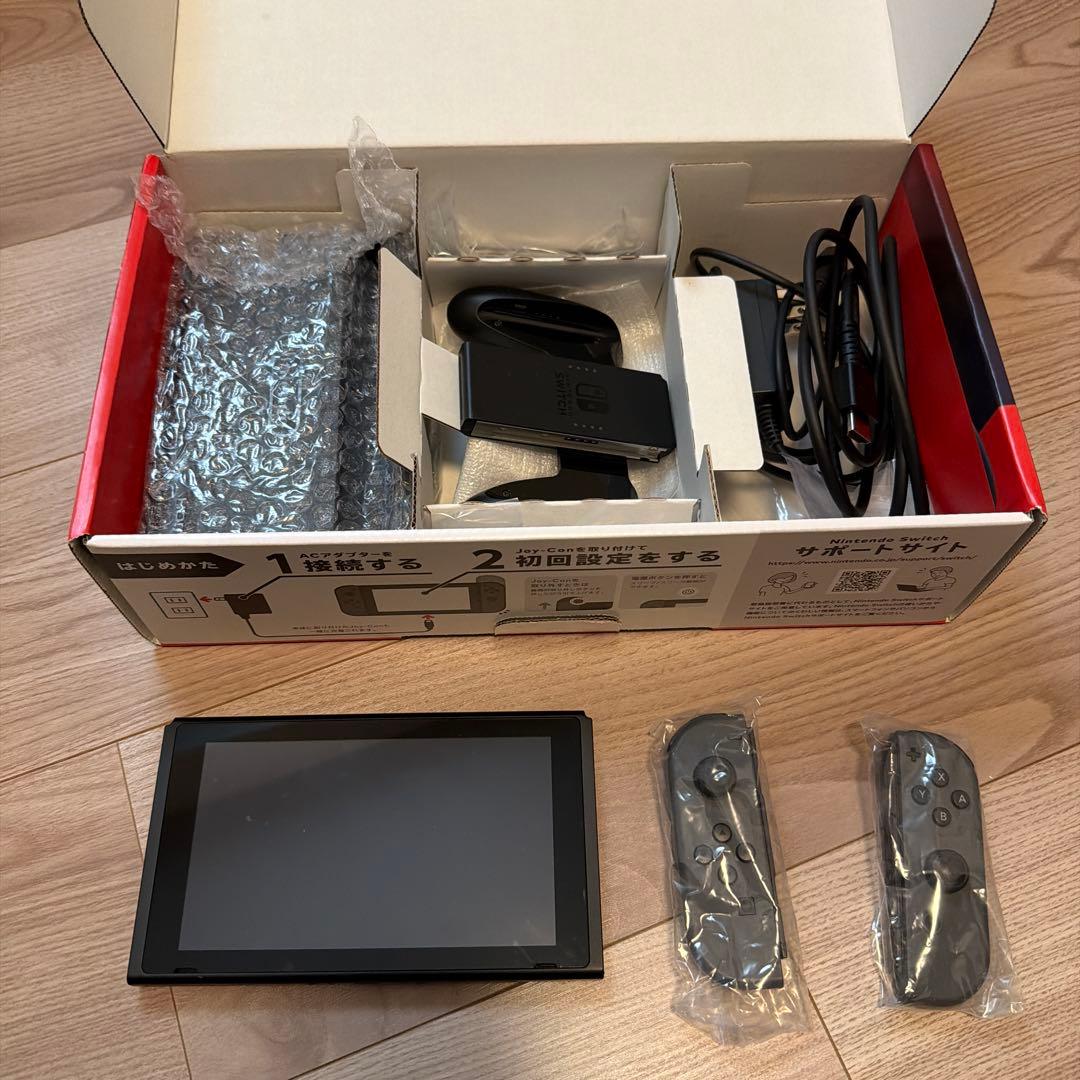 Nintendo Switch 本体 グレー おまけつき