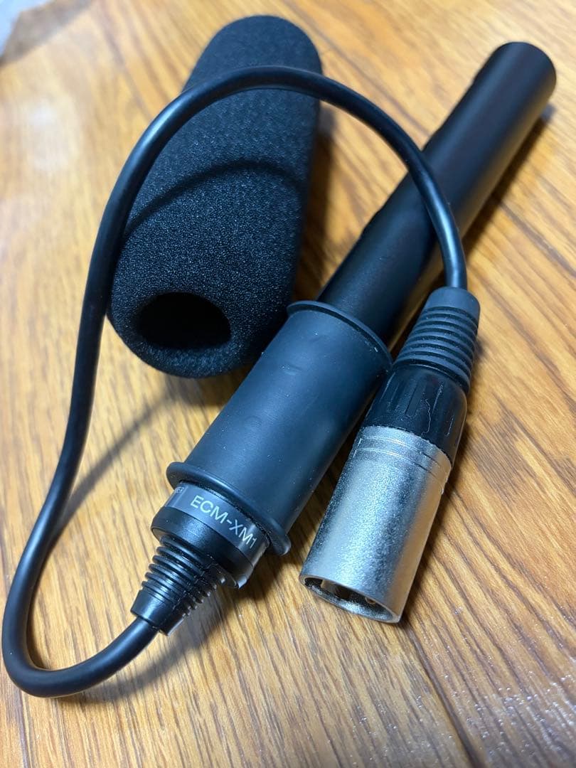 ECM-XM1 コンデンサーマイク ウインドシールド付き