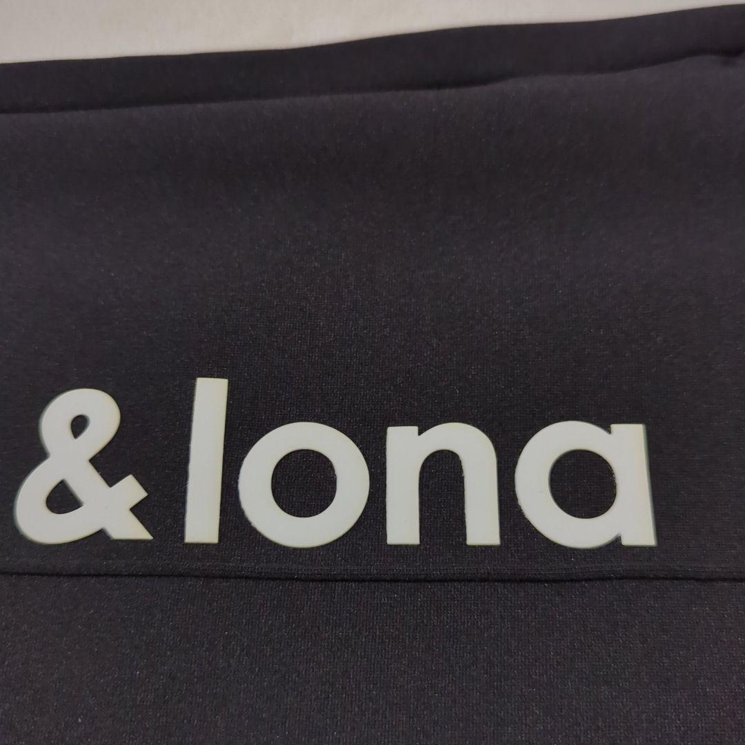 MARK&LONA 2025年モデル 太ももロゴ ストレッチパンツ 黒