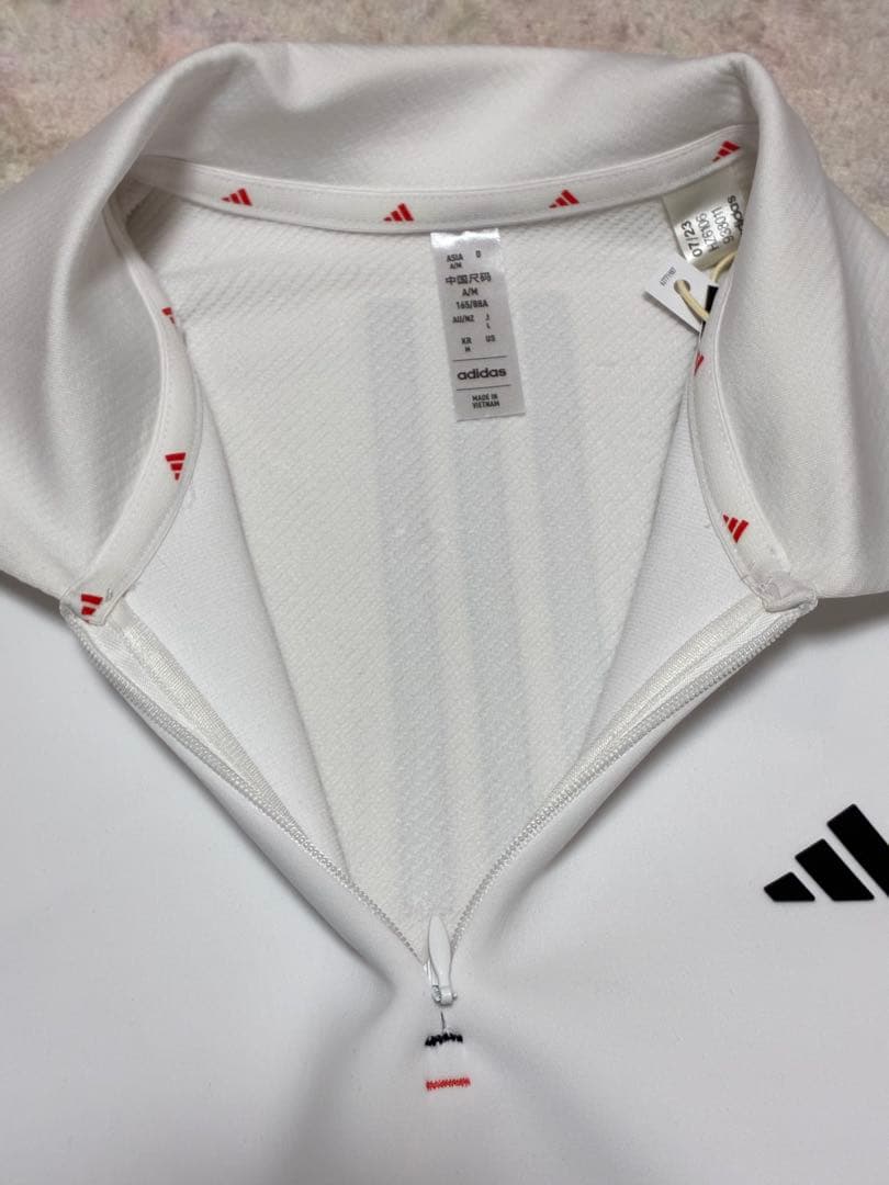 【新品 L】アディダスゴルフ 上下セット 保温ハーフジップ＆裏起毛スカート