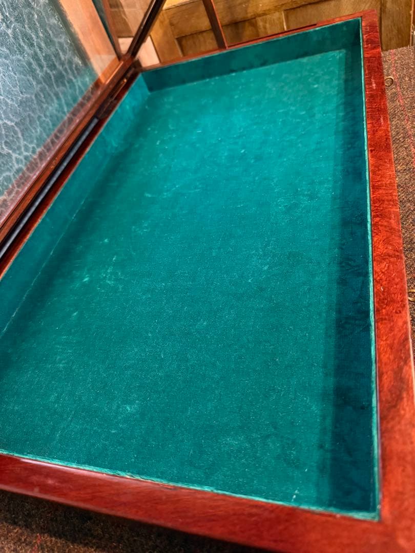 木製 ガラスショーケース コレクションケース ディスプレイケース