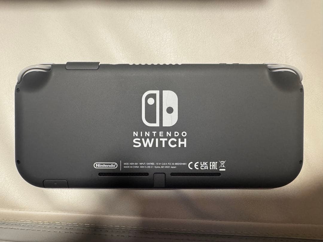 Nintendo Switch Lite グレー 本体（箱あり・充電器なし）