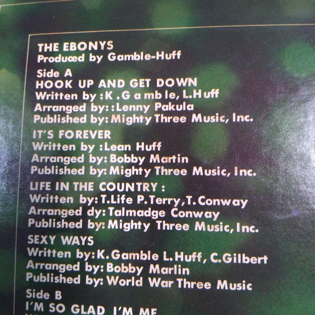 洋楽 THE EBONY'S LP