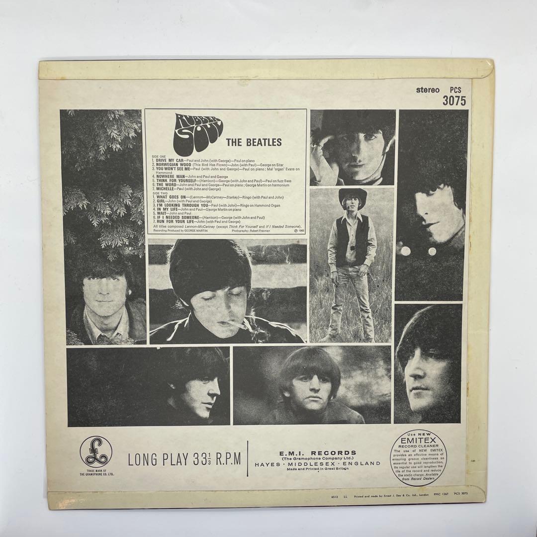 【1EMI UK盤!!】THE BEATLES RUBBER SOUL LP