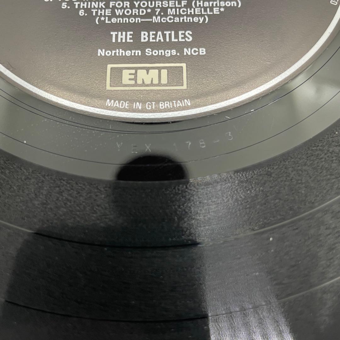 【1EMI UK盤!!】THE BEATLES RUBBER SOUL LP