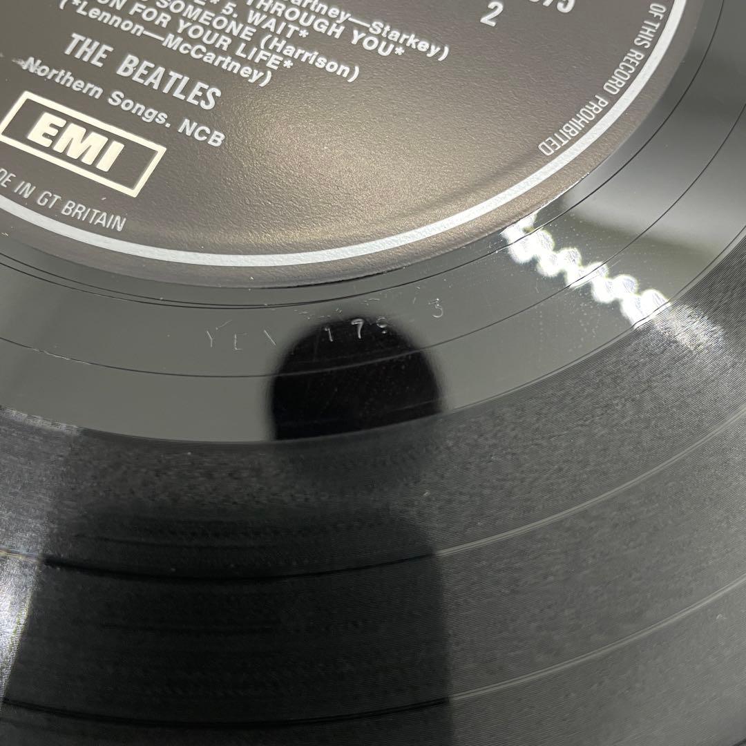 【1EMI UK盤!!】THE BEATLES RUBBER SOUL LP