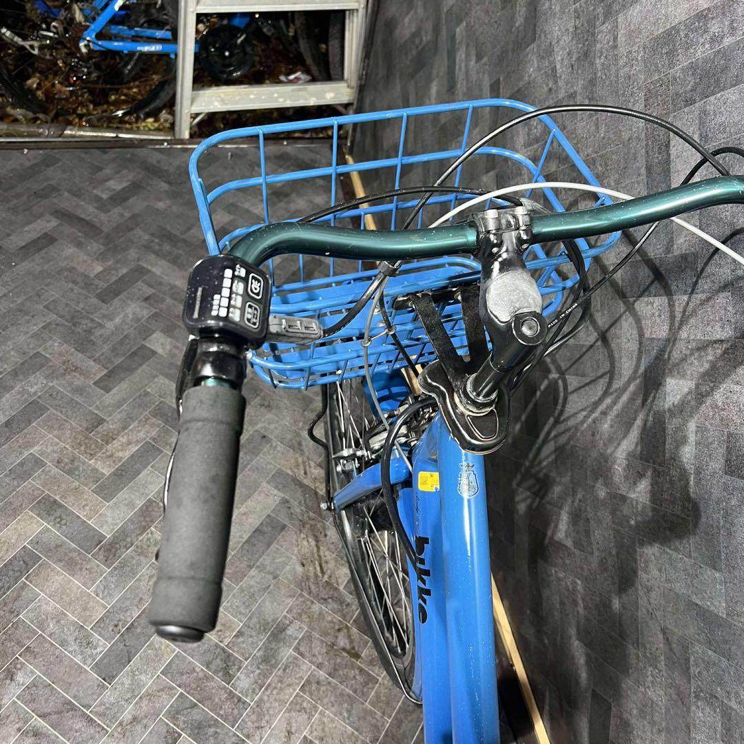 ブリヂストン　ビッケグリdd 24インチ　白　電動アシスト自転車