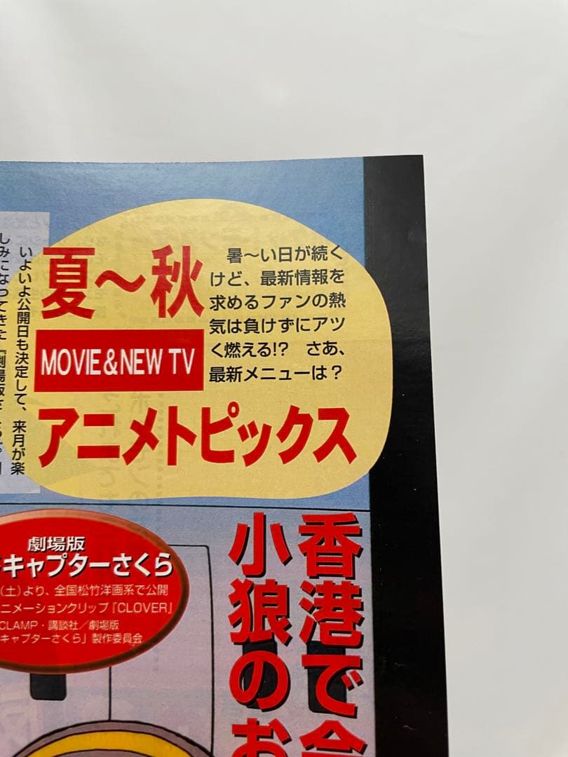 アニメディア　リザードン　サトシ　記事　切抜き　ポケモン　アニメ