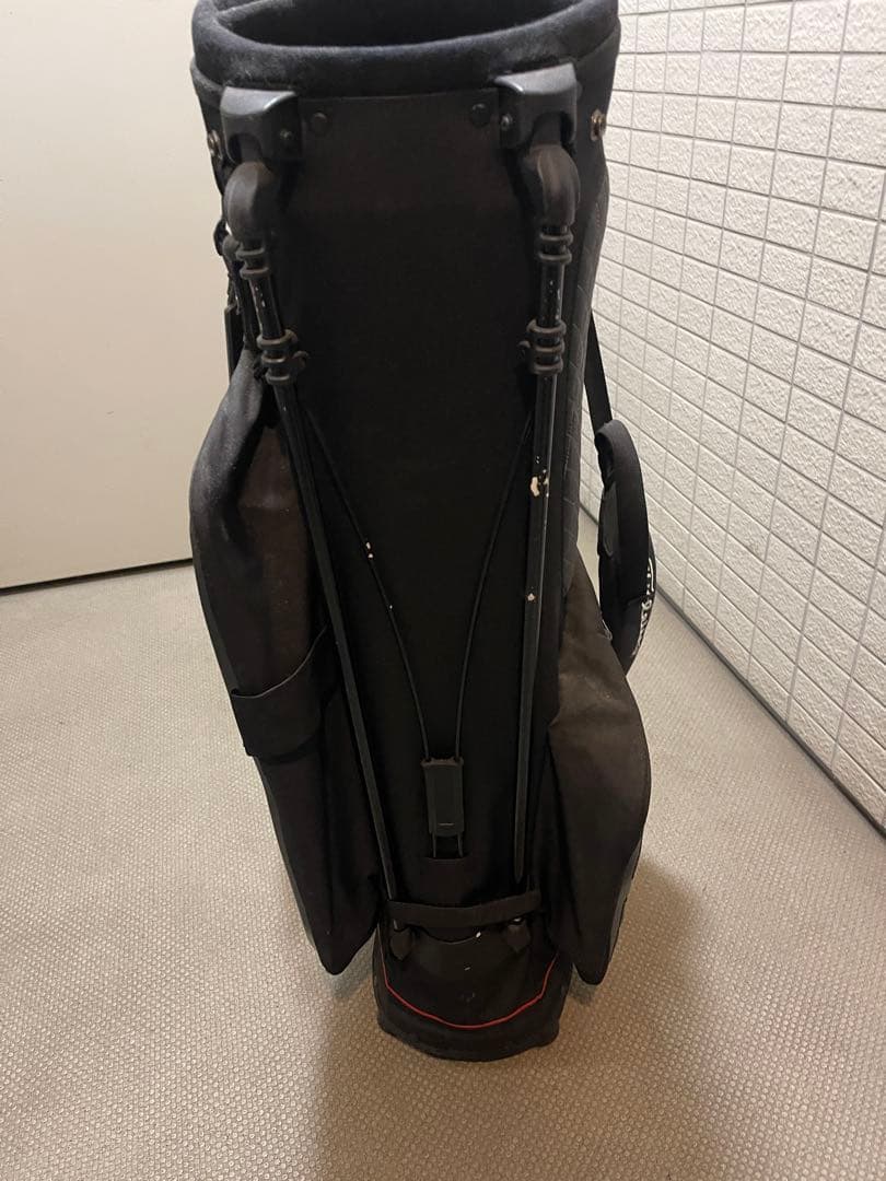 タイトリスト スタンド式 キャディバッグ ブラック 中古 ゴルフバッグ