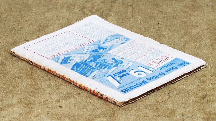 ファンタスティック・ストーリー・マガジン、1954年秋号/BTTFに出てる雑誌