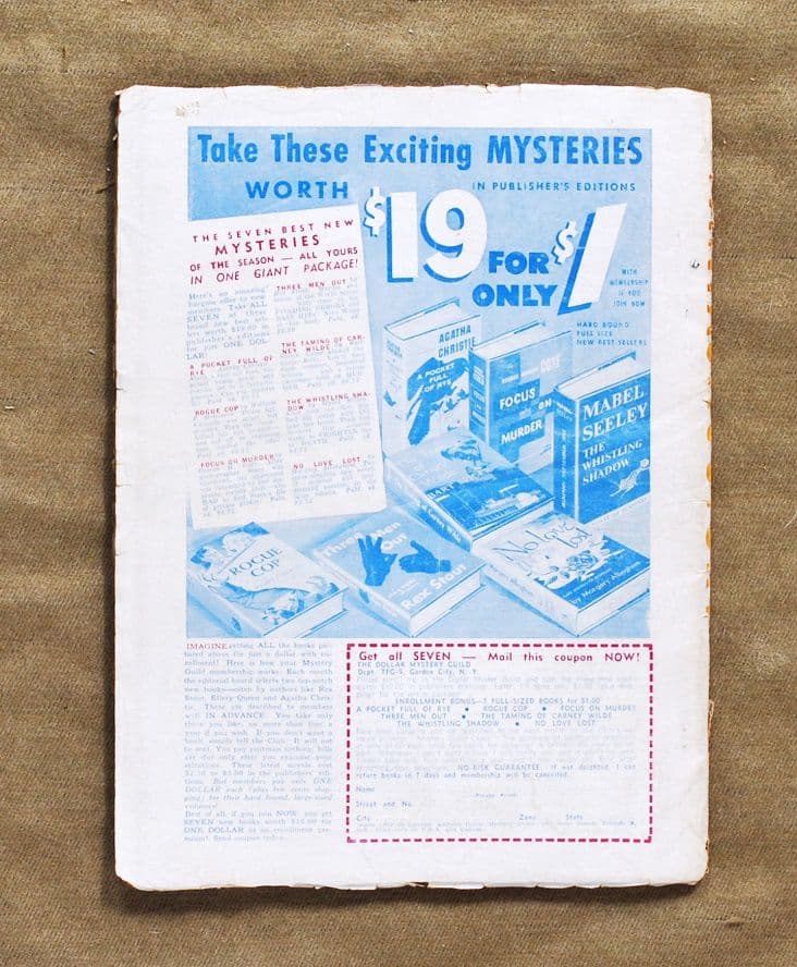 ファンタスティック・ストーリー・マガジン、1954年秋号/BTTFに出てる雑誌