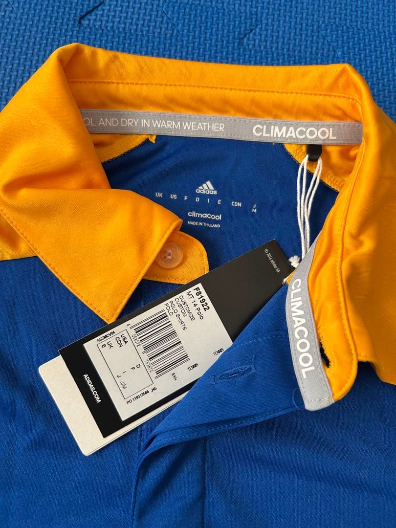 【新品】アディダス　トラックジャケット＆ポロシャツ　メンズM