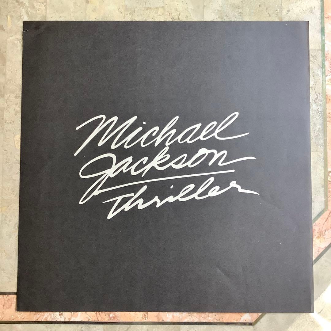 レコード新品同様! マイケルジャクソン スリラー 1982年 日本オリジナル帯付
