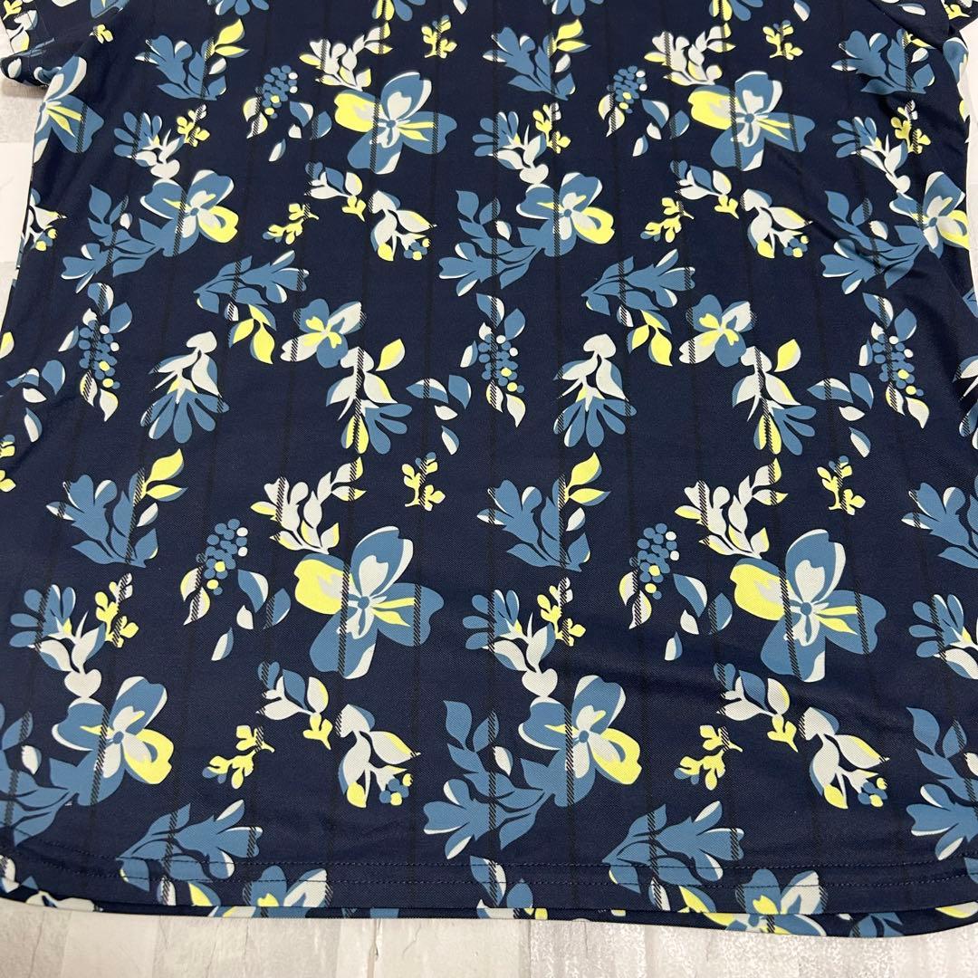 美品 キャロウェイ ゴルフウェア セットアップ 花柄 ネイビー Lサイズ 希少