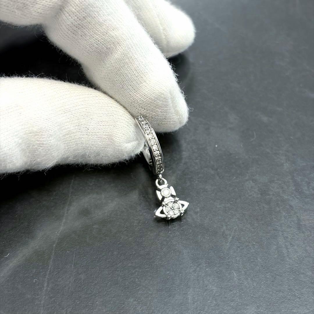 コ2/Vivienne Westwood/片耳ピアス/フープピアス/シルバー