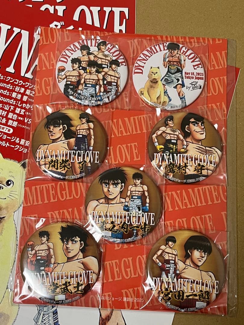 な*ー様 はじめの一歩　DYNAMITE GLOVE アクリルなどセット