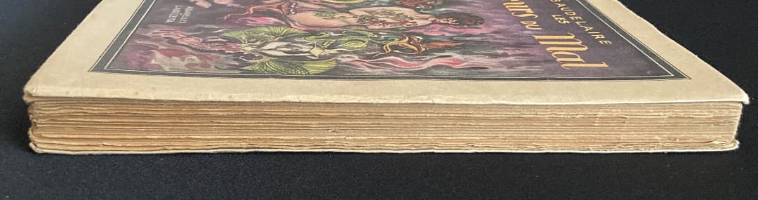 No.619『（仏文）悪の華』ボードレール / マリオ・ラボチェッタ挿絵