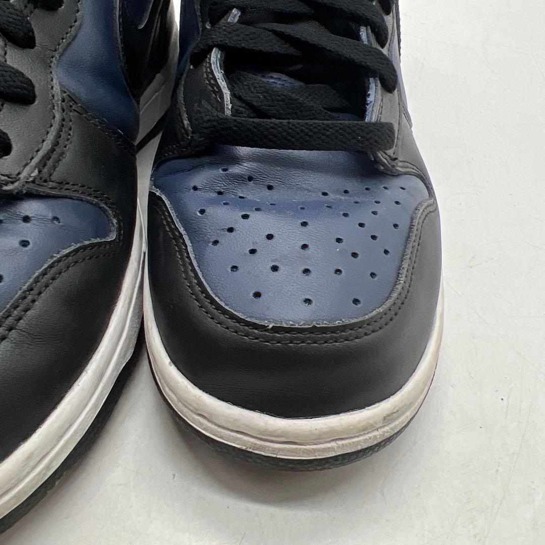 SB183 ナイキ ×フラグメントデザイン　ダンクハイスニーカー　27.5 青黒