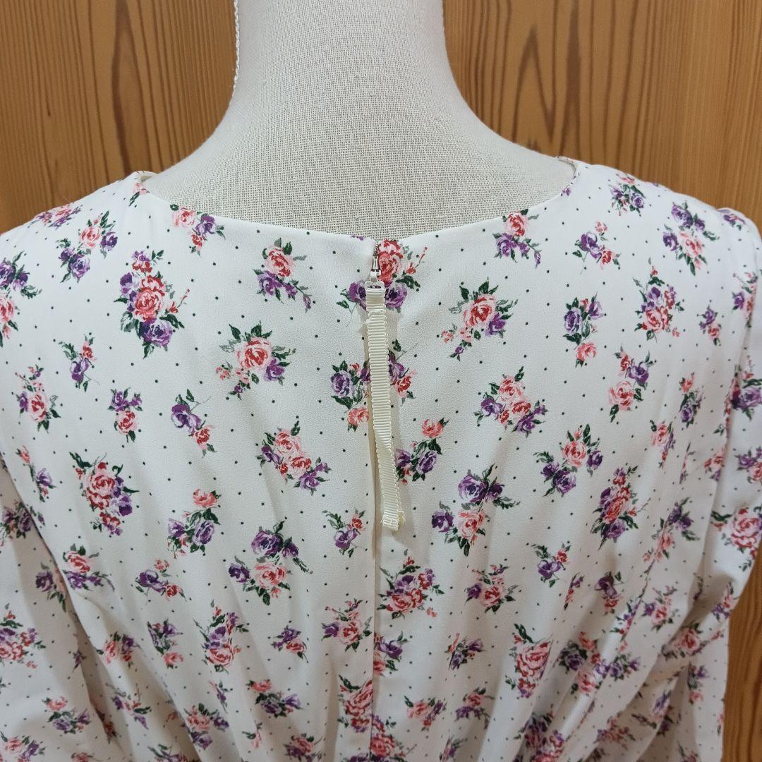 Rose Tiara ローズティアラ フラワープリントワンピース 42