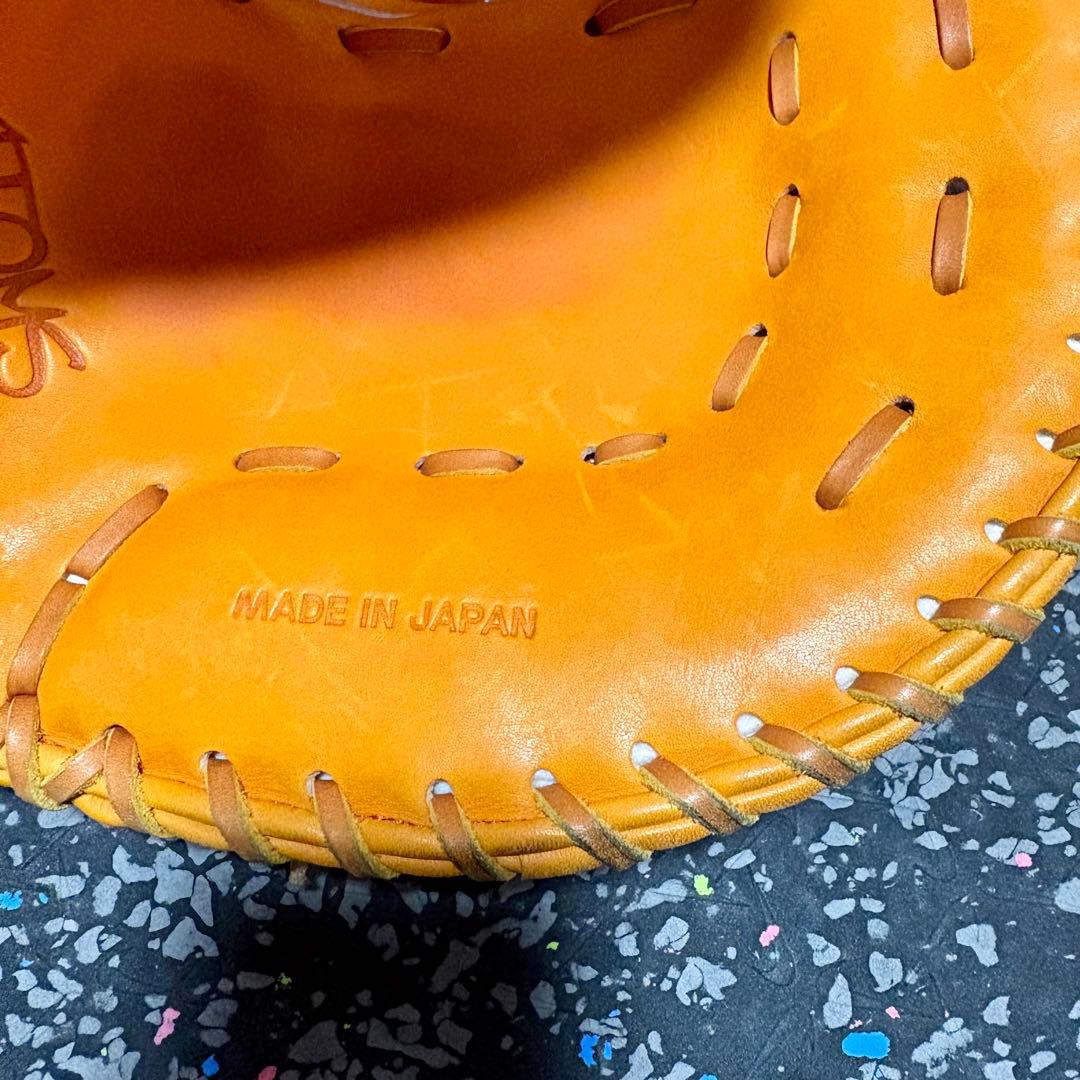 タグ付き 展示品 アトムズ ATOMS 日本製 硬式用 ファーストミット 野球