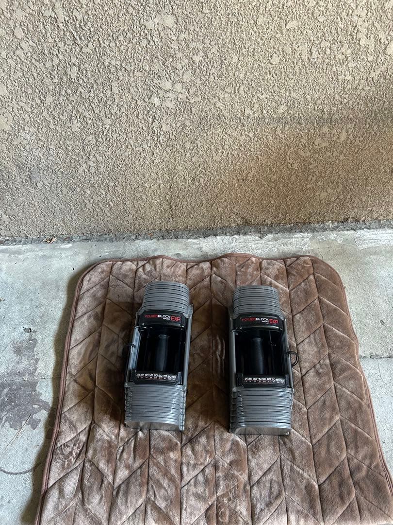 POWERBLOCK 41kgペア 可変式ダンベル スタンド付き