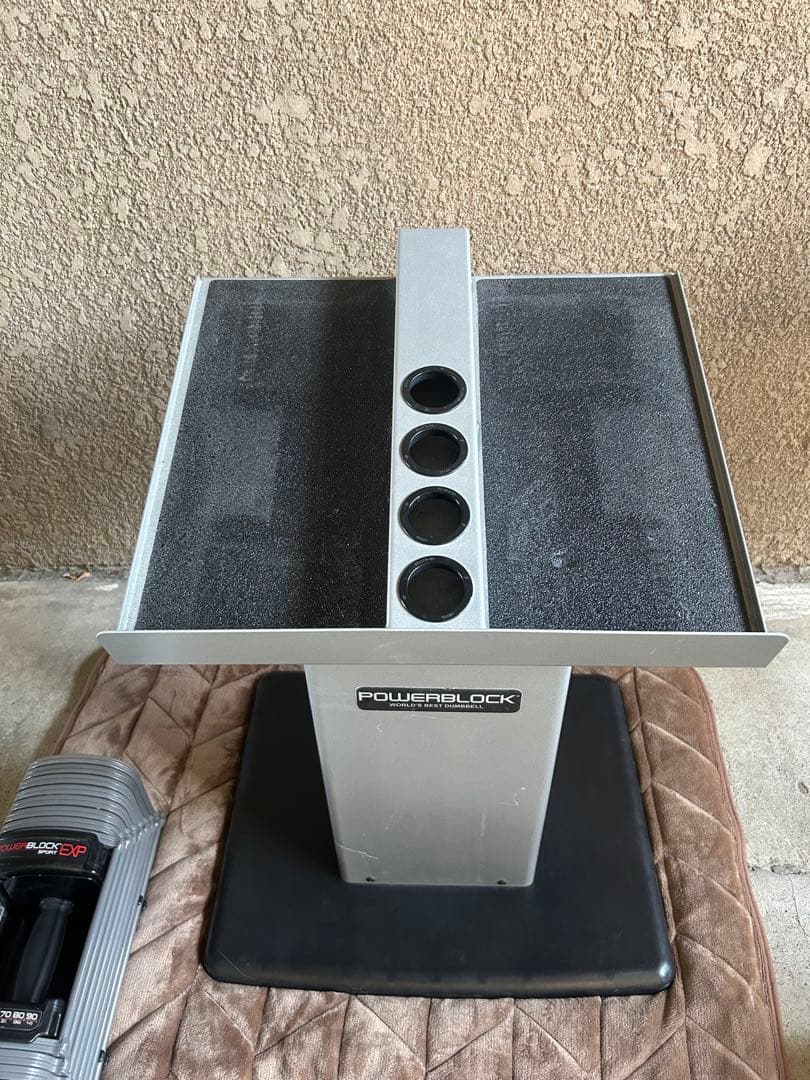 POWERBLOCK 41kgペア 可変式ダンベル スタンド付き