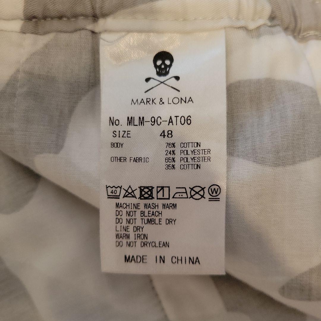 MARK & LONA ゴルフパンツ ライトグレー