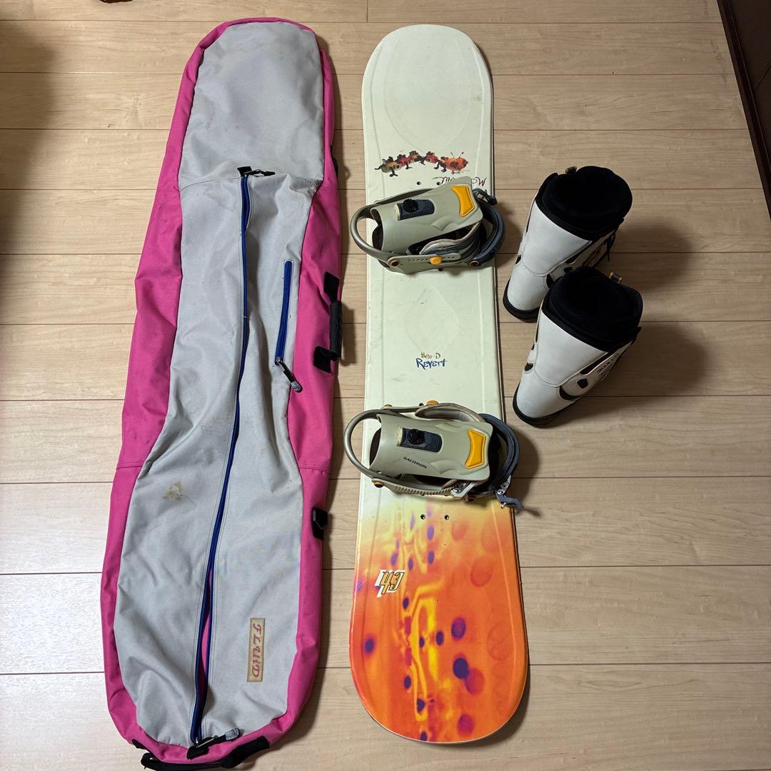 MORROW サロモン naked スノボ 板 ビンディング ブーツ 3点セット