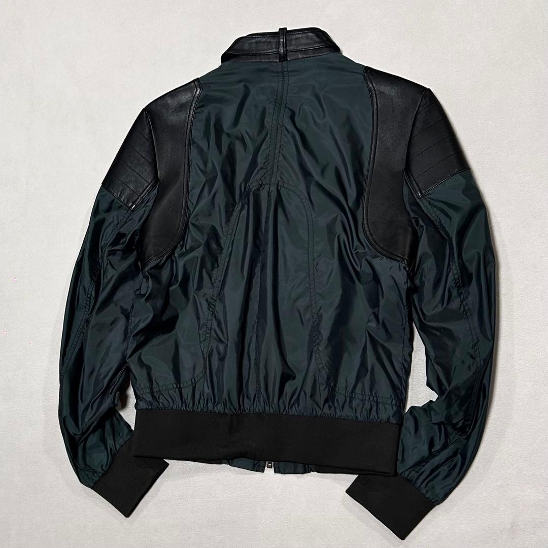 Margiela 10AW ここのえ 本人期 レザー ナイロン ライダース