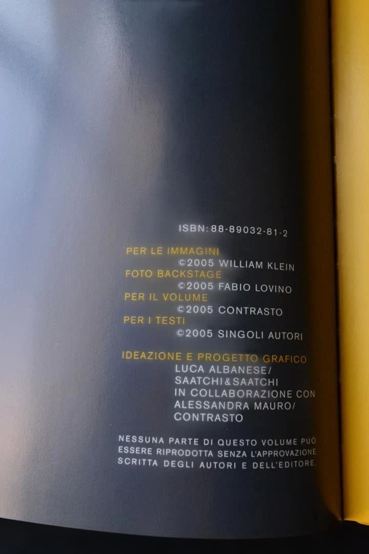 【William : MMV ROMANI】ウィリアム・クライン　新品