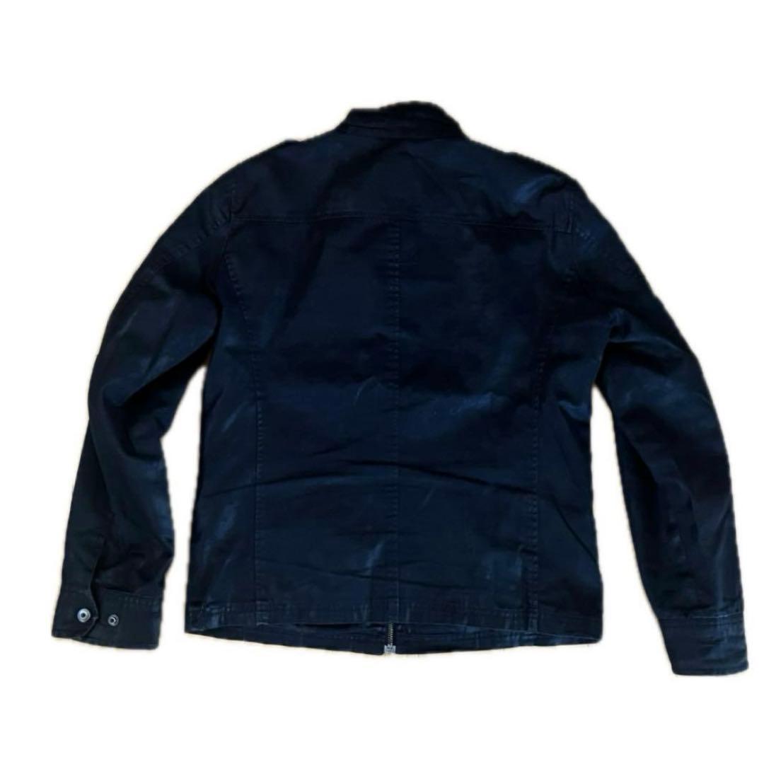 y2k コーティングデニムジャケット ダークウェア archive お兄系