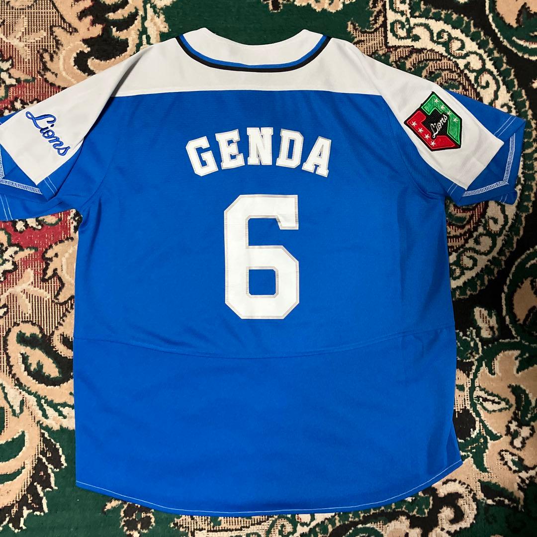 埼玉西武ライオンズ　majestic 復刻ユニフォーム　源田壮亮 6 野球