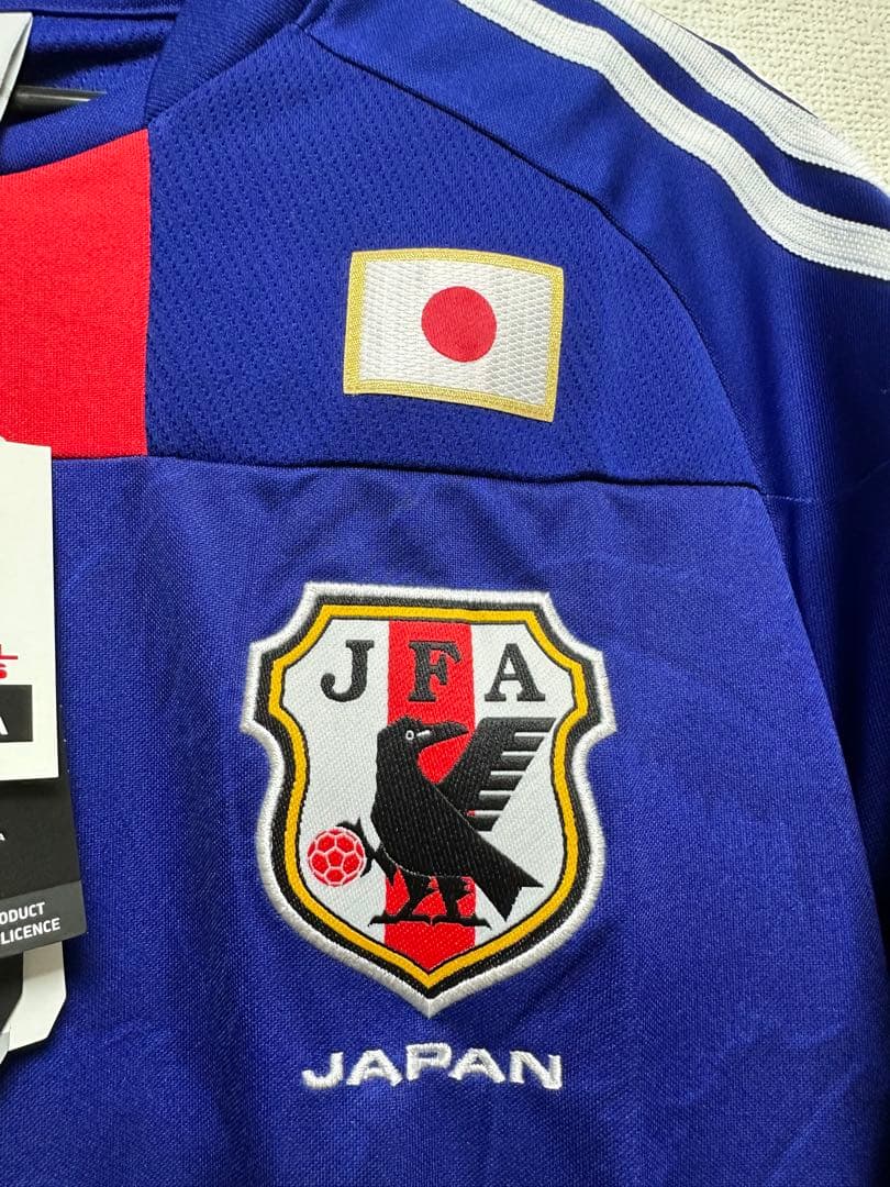 未使用タグ付き　adidas　日本代表　　　　　ユニフォーム　サッカー