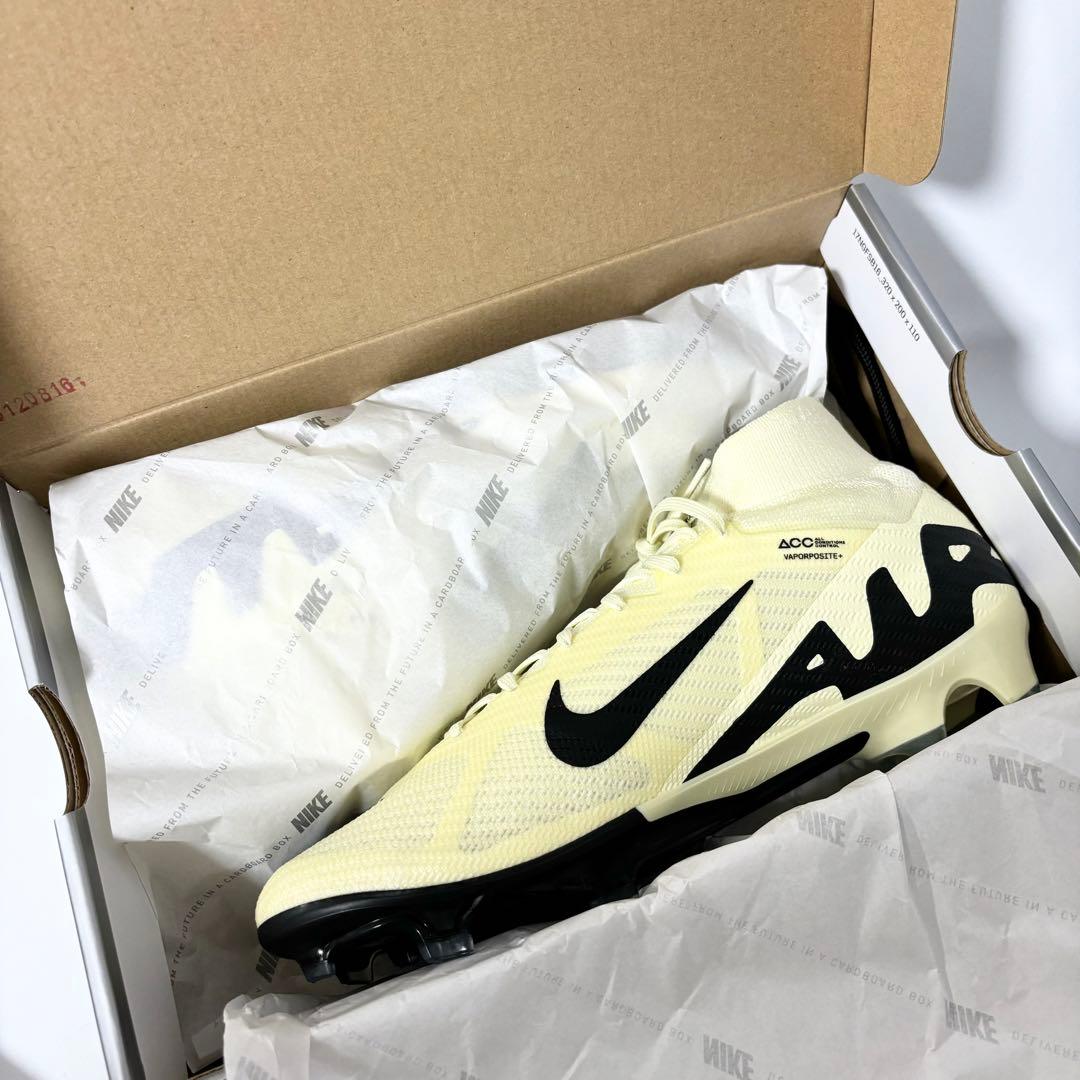 新品 ナイキ マーキュリアル スーパーフライ 9 エリート レモネード 26.0