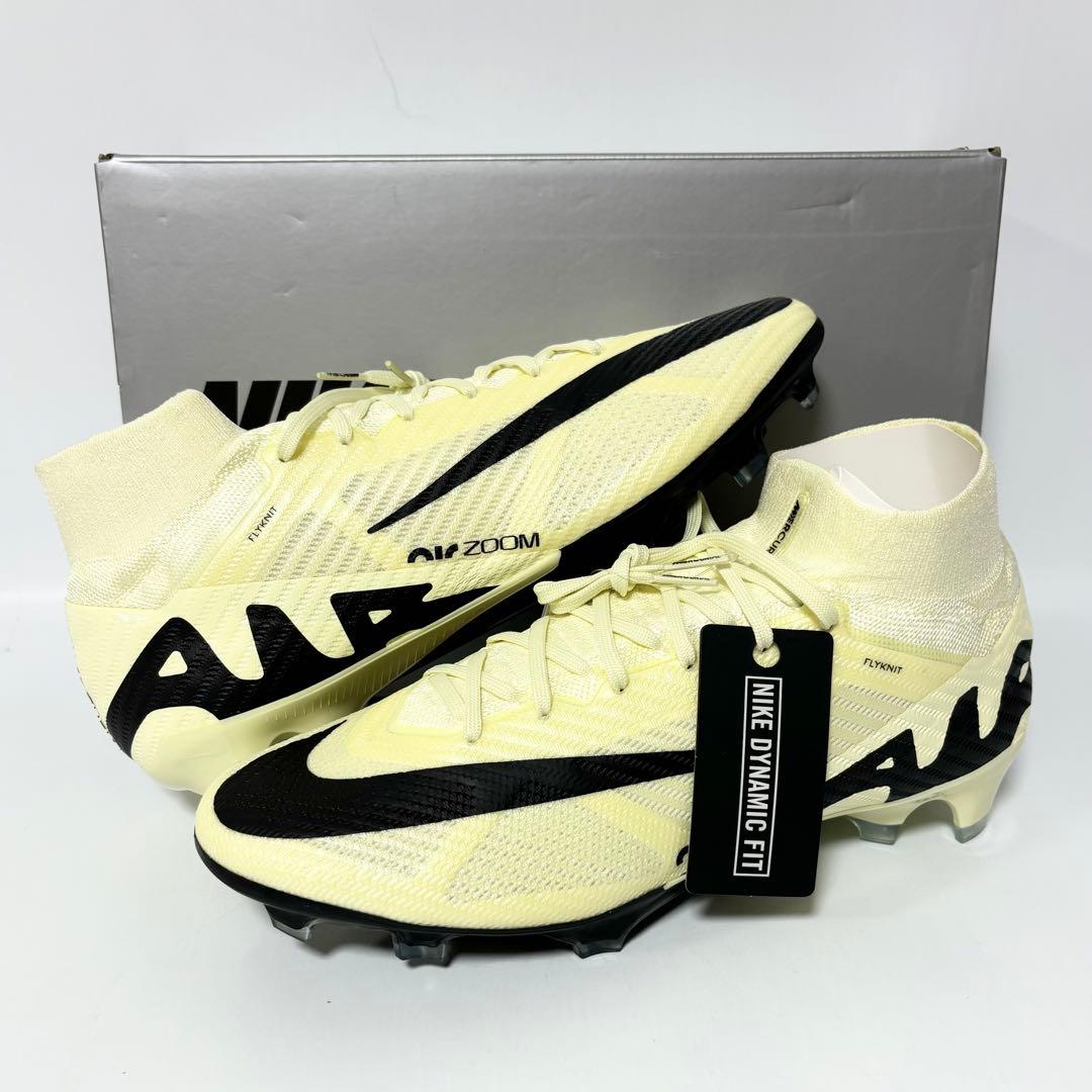 新品 ナイキ マーキュリアル スーパーフライ 9 エリート レモネード 26.0