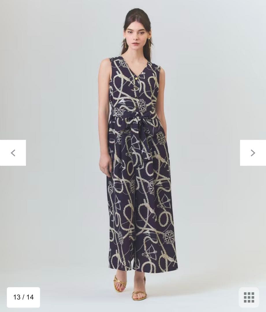 【極美品】2025新作 GRACE class プリントオールインワン