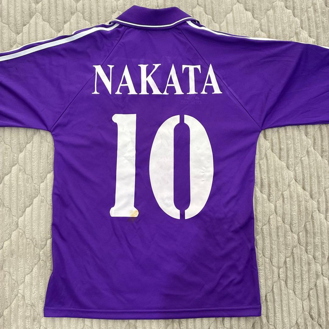 v*配様 中田英寿　実使用　フィオレンティーナ　ユニフォーム