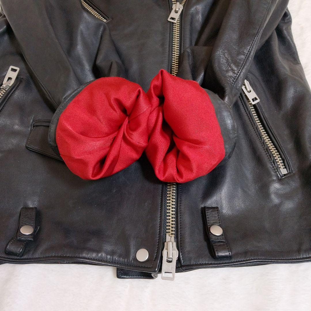 【美品】Sisii シシ　ダブルライダース　ジャケット　牛革　日本製　M