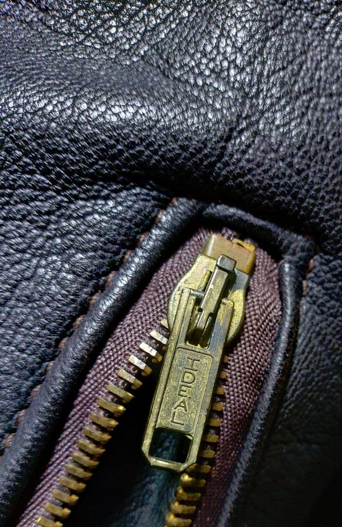 ✰Schott ヴィンテージレザージャケット【茶芯】レア✰✰✰