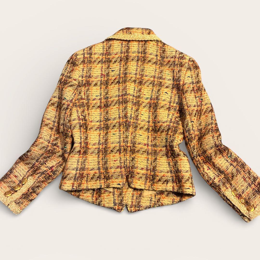 【2点セット】MELROSE ツイードジャケット M