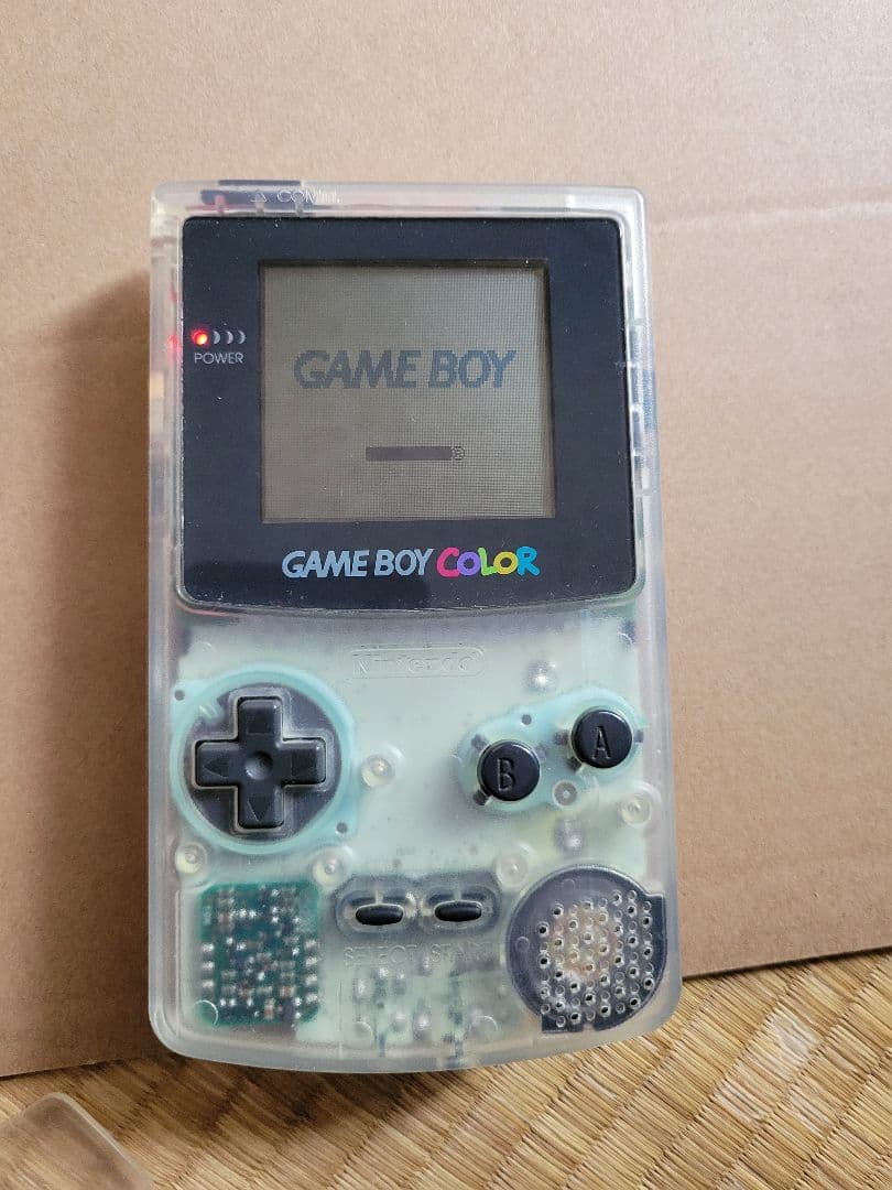 ゆ*う様 ゲームボーイカラー　クリア 本体