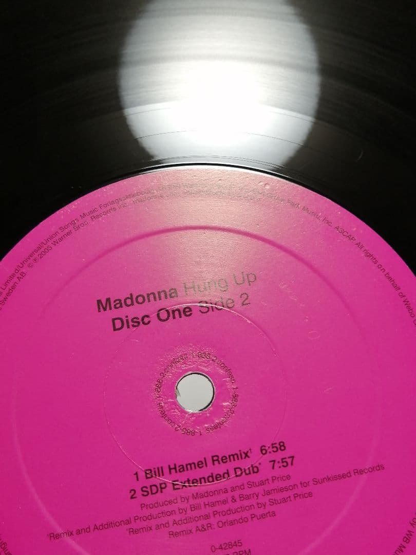 【 US 2枚組 12\"】MADONNA HUNG UP